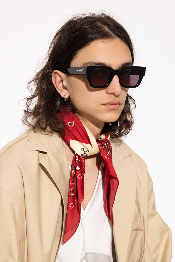 IetpShops - White 'Zurich' sunglasses | Off - Men's Accessorie
